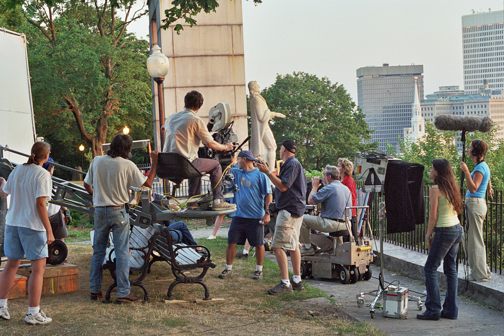 Production shot from Stay Until Tomorrow Laura Colella